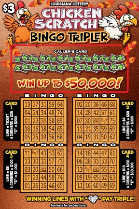 Chicken Scratch Bingo Tripler