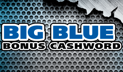 BIG BLUE BONUS CASHWORD 2025