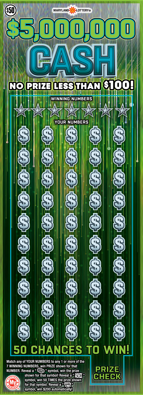 $5,000,000 CASH