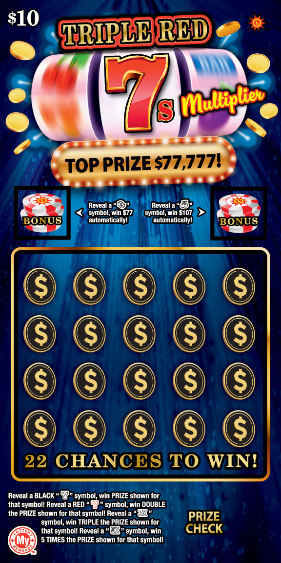 Triple Red 7s Multiplier