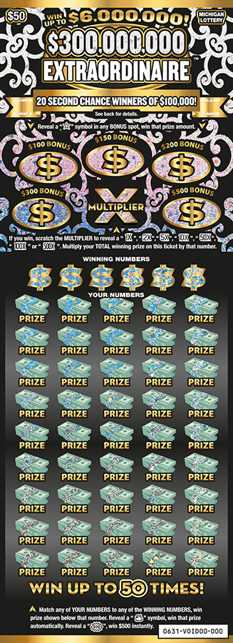 $300,000,000 Extraordinaire