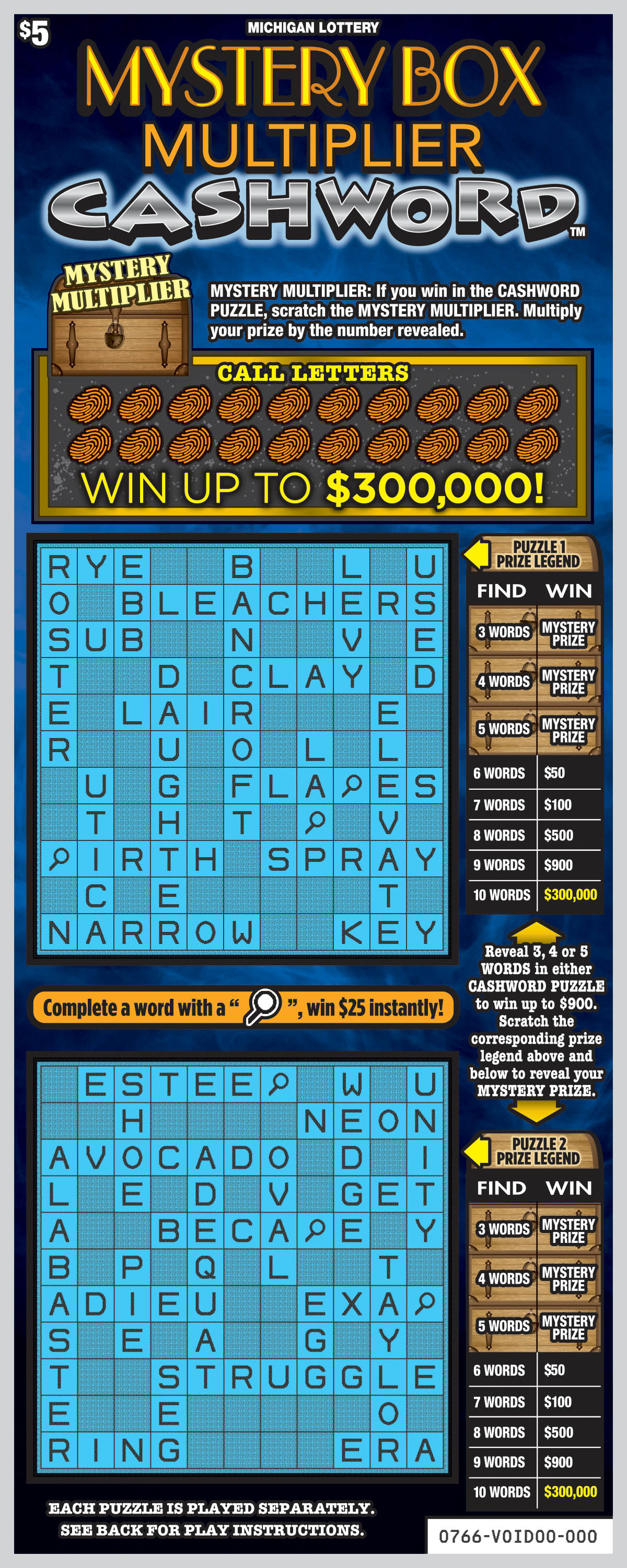 Mystery Box Multiplier Cashword
