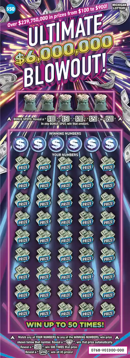 Ultimate $6,000,000 Blowout!