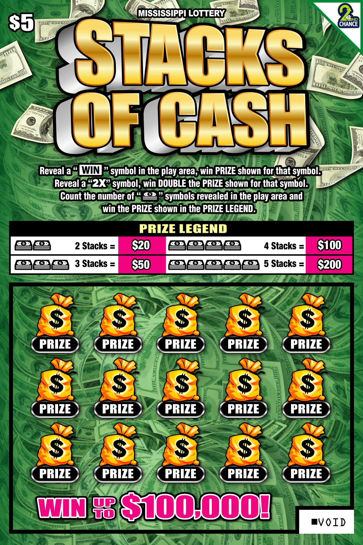 Stacks of Cash