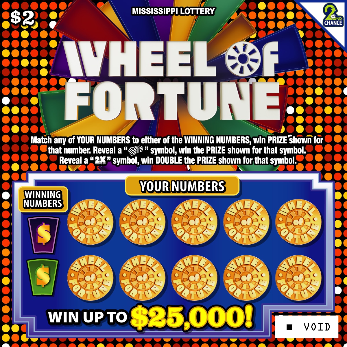 Wheel of Fortune ($2)