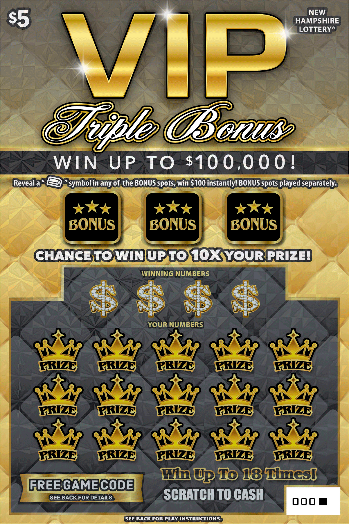VIP Triple Bonus