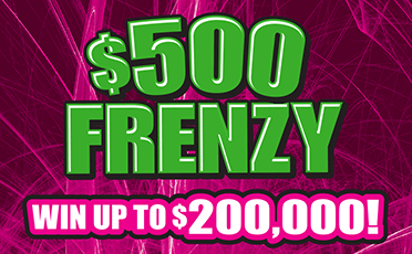 $500 Frenzy front