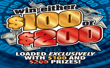 Win Either $100 Or $200 front