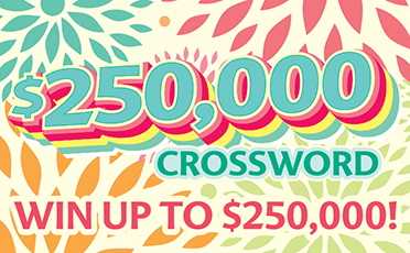$250,000 Crossword front