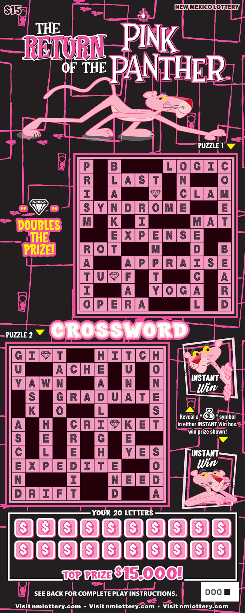 The Return of the Pink Panther™ Crossword