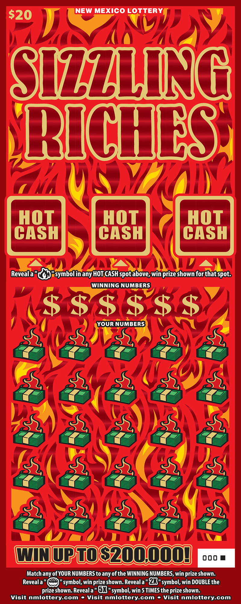 Sizzling Riches front