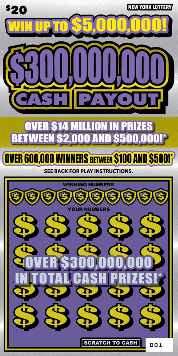 $300,000,000 CASH PAYOUT