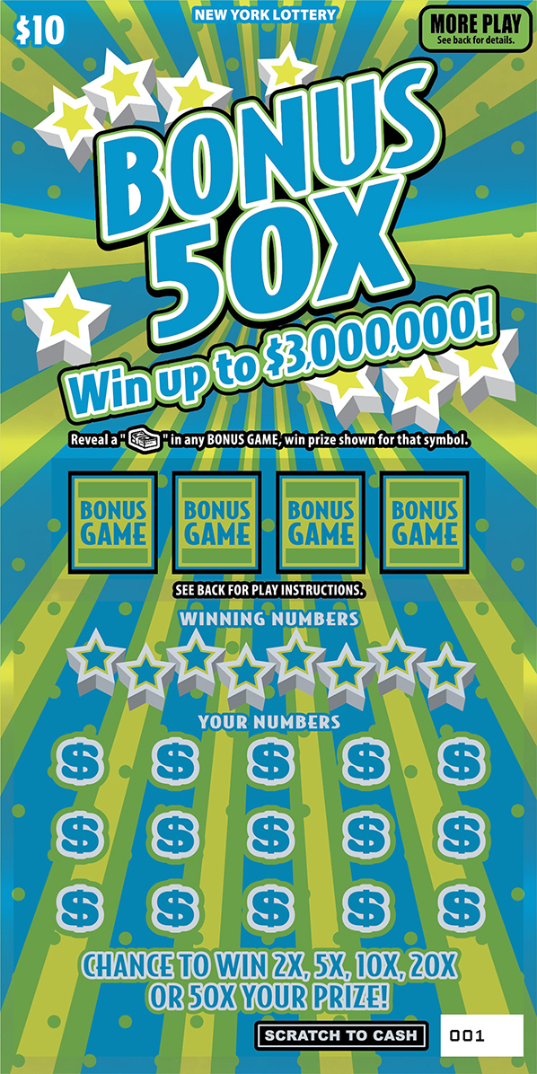 BONUS 50X