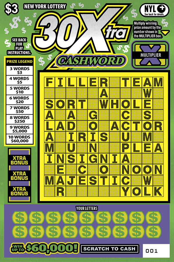 30Xtra CASHWORD