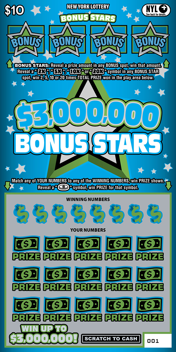 $3,000,000 BONUS STARS