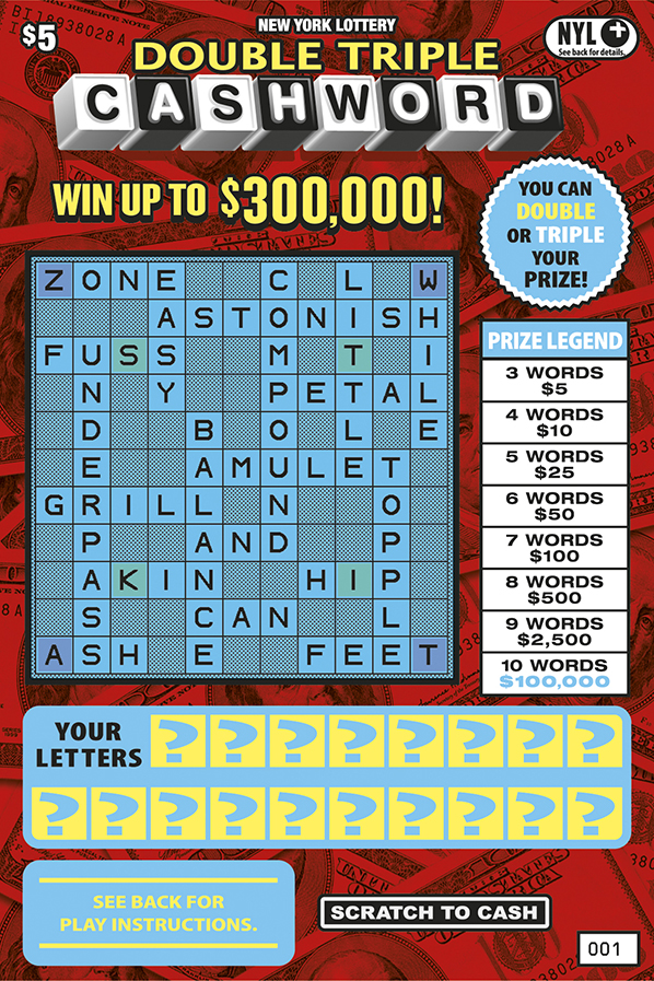 DOUBLE TRIPLE CASHWORD