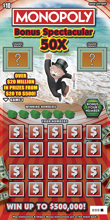 Monopoly Bonus Spectacular 50X