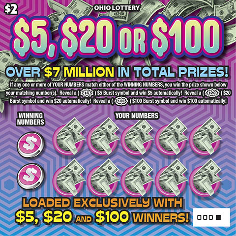 $5, $20 or $100