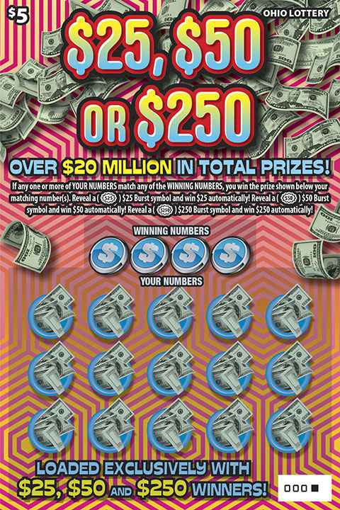 $25, $50 or $250