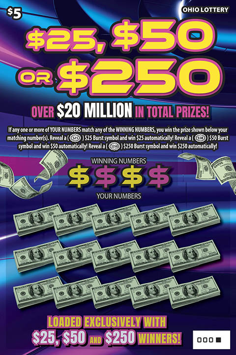 $25, $50 or $250