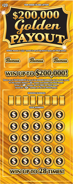 $200,000 GOLDEN PAYOUT