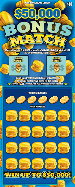$50,000 BONUS MATCH