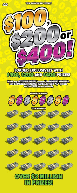 $100, $200 or $400!