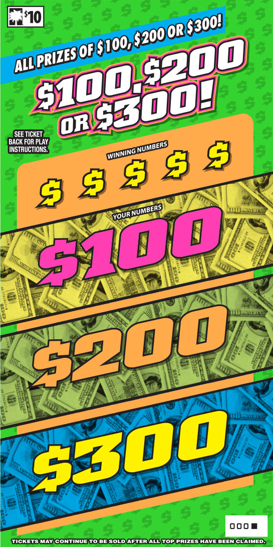 $100, $200 or $300!