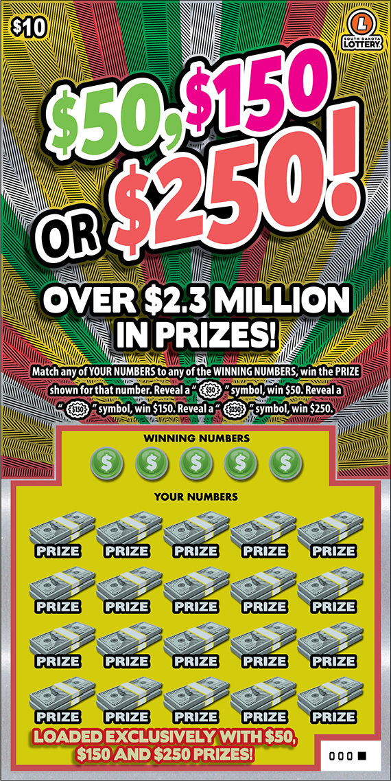 $50, $150 OR $250!