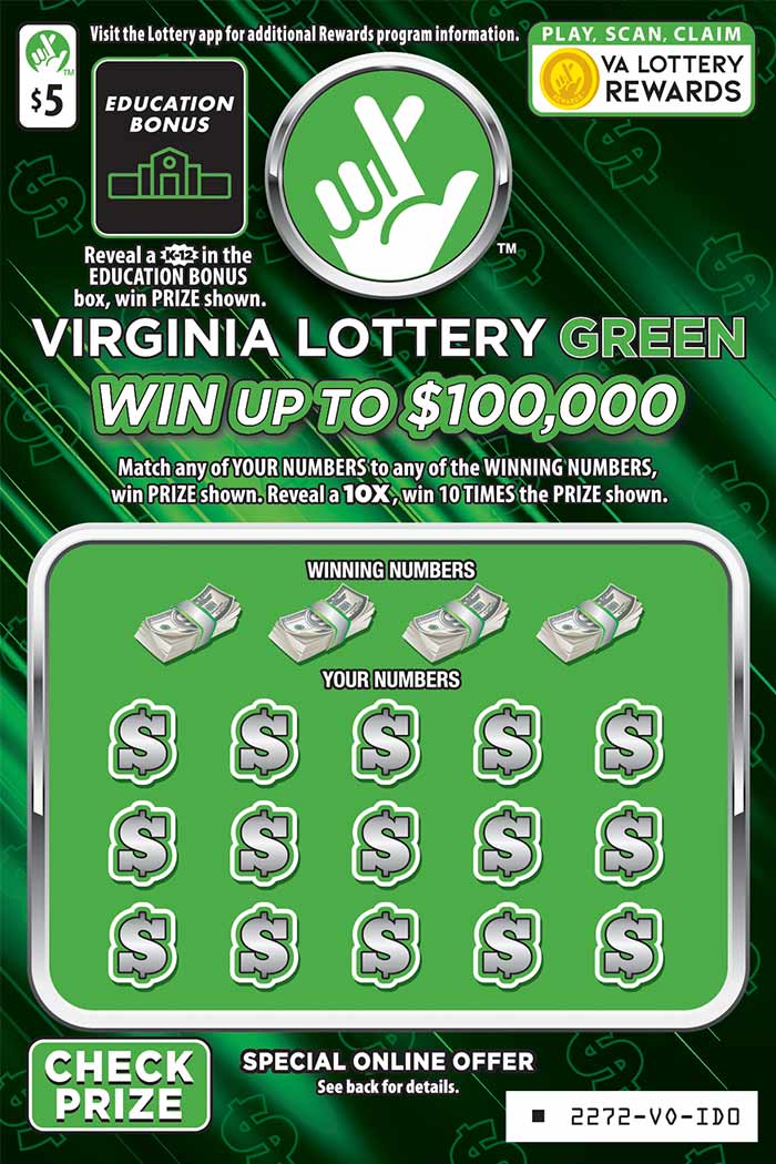 Virginia Lottery Green