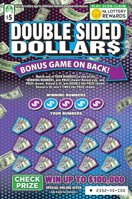 DOUBLE SIDED DOLLARS