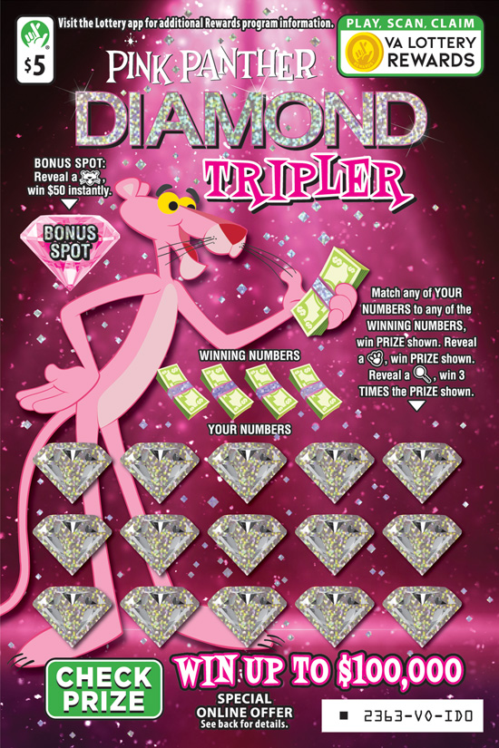 PINK PANTHER DIAMOND TRIPLER
