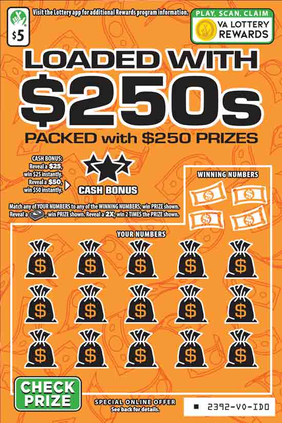 LOADED WITH $250S