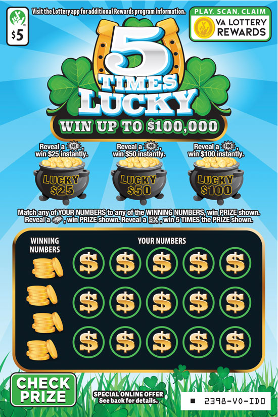 5 TIMES LUCKY