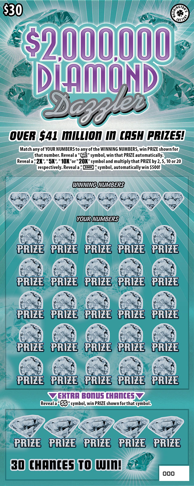 $2,000,000 DIAMOND Dazzler
