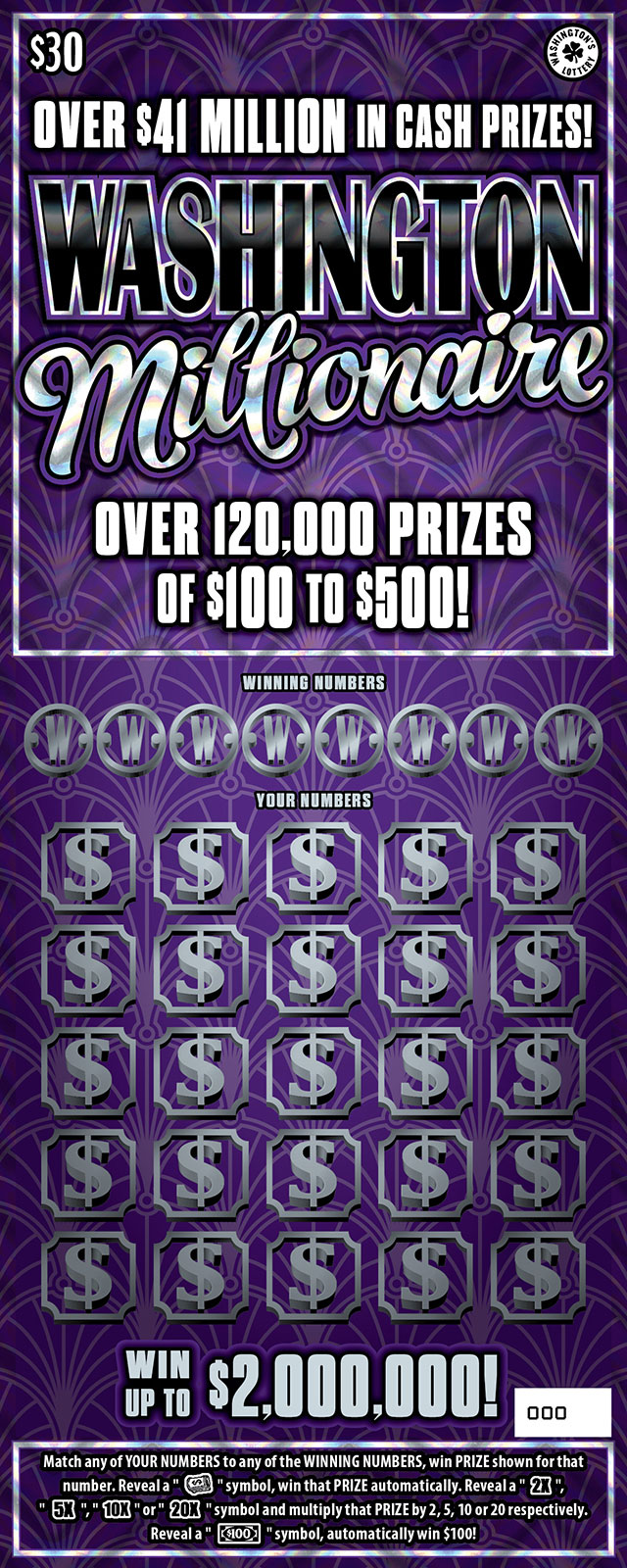 WASHINGTON MILLIONAIRE