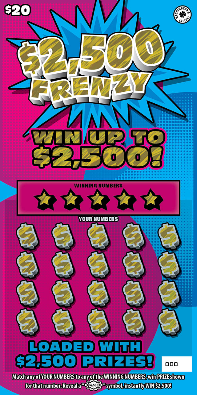 $2,500 FRENZY