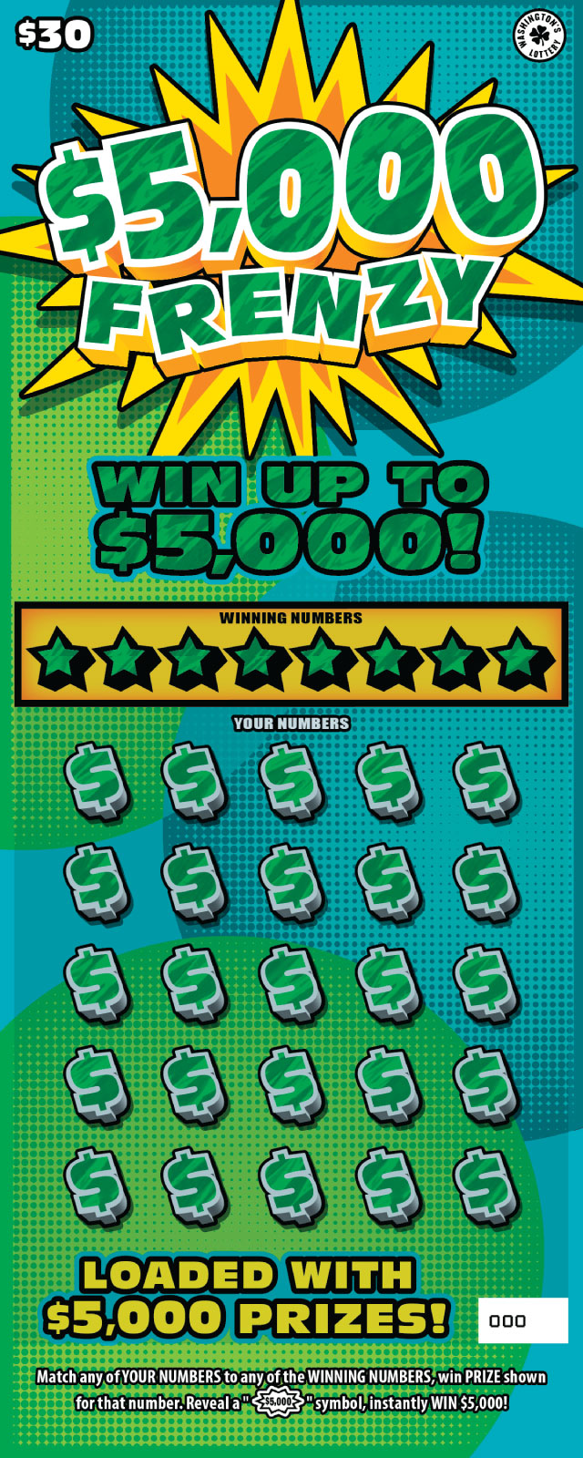 $5,000 FRENZY