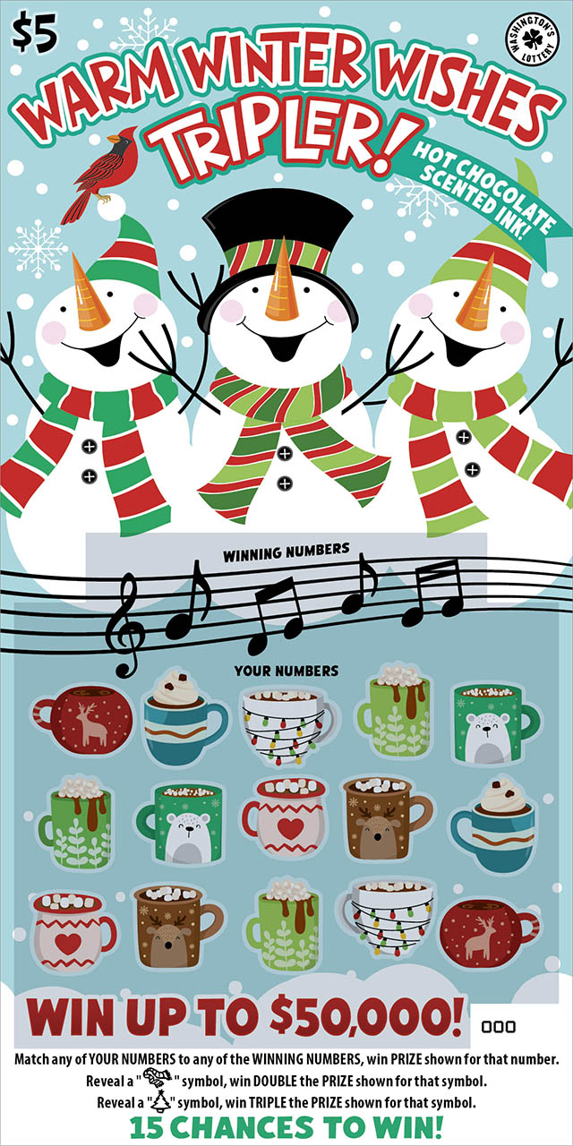 WARM WINTER WISHES TRIPLER!