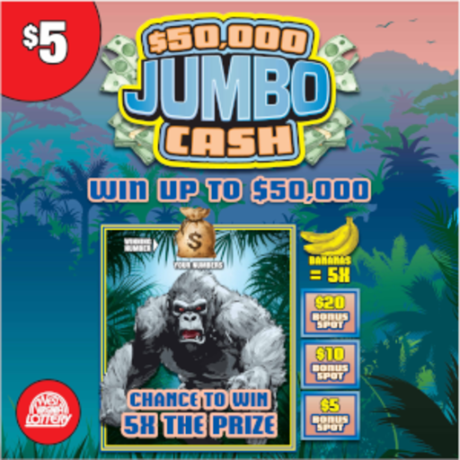$$50,000 JUMBO CASH